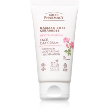 Green Pharmacy Damask Rose & Ceramides Face Cream cremă facială de zi, intens nutritivă