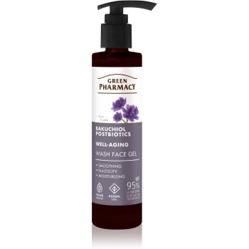 Green Pharmacy Bakuchiol & Postbiotics Face Wash Gel Gel facial de curatare