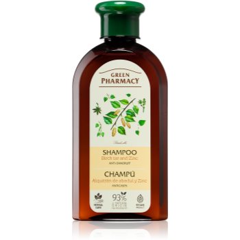 Green Pharmacy Birch Tar & Zinc Shampoo sampon anti-matreata