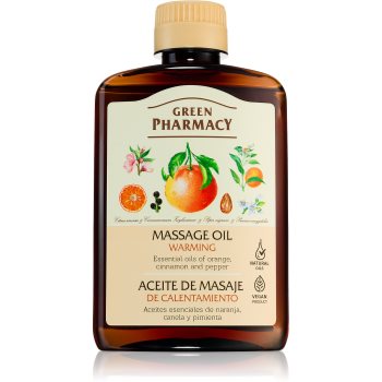 Green Pharmacy Essential oils of Orange Massage Oil ulei cald pentru masaj