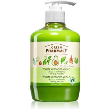 Green Pharmacy Hand Care Aloe săpun lichid imagine 2021 notino.ro