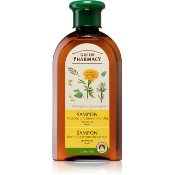 Green Pharmacy Hair Care Calendula șampon pentru par normal spre gras Green Pharmacy