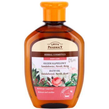 Green Pharmacy Body Care Sandalwood & Neroli & Rose ulei pentru baie