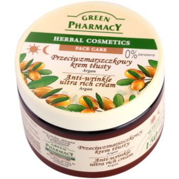 Green Pharmacy Face Care Argan crema hranitoare anti-rid pentru tenul uscat Green Pharmacy