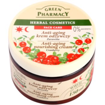 Green Pharmacy Face Care Cranberry crema hranitoare impotriva imbatranirii pielii