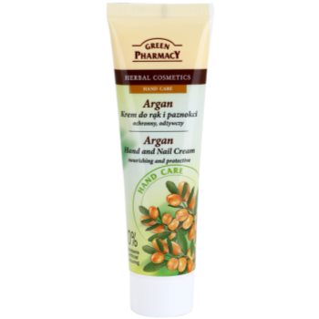 Green Pharmacy Hand Care Argan Crema nutritiva si protectie pentru maini si unghii