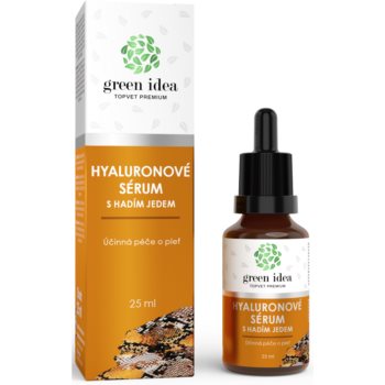Green Idea Hyaluronic serum with snake venom ser facial pentru ten matur