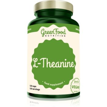  Îngrijirea sănătății  , GreenFood Nutrition L-Theanine capsule pentru favorizarea somnului și a regenerării - Sellmag.ro