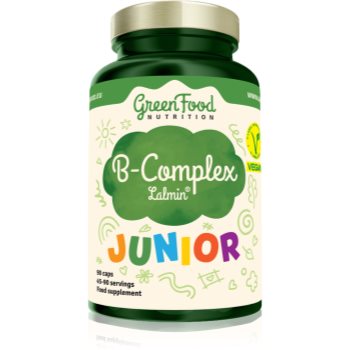 GreenFood Nutrition Junior B-complex Lalmin vitamina B complex pentru copii Mama și copilul, GreenFood Nutrition Junior B-complex Lalmin vitamina B complex pentru copii - Sellmag.ro