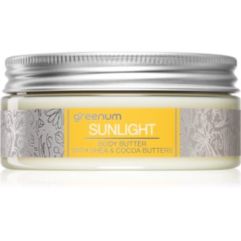 Greenum sunlight unt pentru corp unt de shea