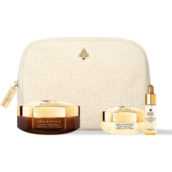 GUERLAIN Abeille Royale Age-Defying Ritual Honey Treatment Night Cream set pentru îngrijirea tenului