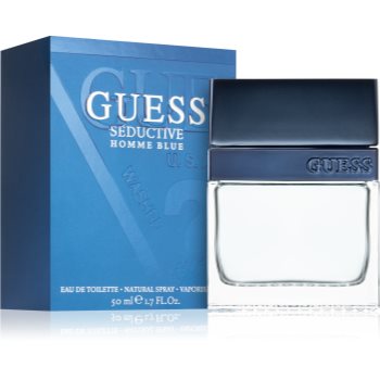 Guess Seductive Homme Blue Eau de Toilette pentru bărbați