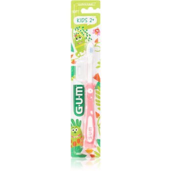 G.U.M Kids 2+ Soft periuță de dinți moale pentru copii G.U.M Cosmetice și accesorii