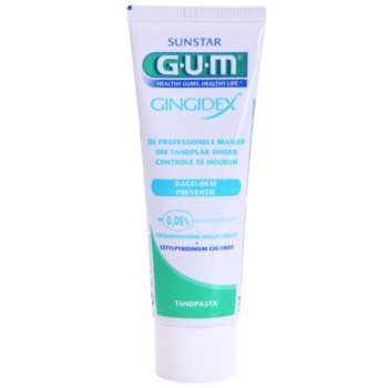 G.U.M Gingidex 0,06% pasta de dinti anti-placa bacteriana si gingii sănătoase