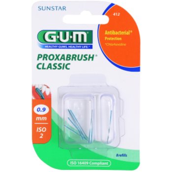 G.U.M Proxabrush Classic rezerve perii interdentare 8 bucati