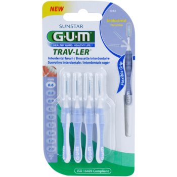 G.U.M Trav-Ler periuta de dinti interdentara 4 bucati G.U.M Cosmetice și accesorii