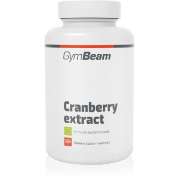 GymBeam Cranberry Extract capsule pentru întreținerea vitalității
