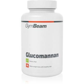 GymBeam Glucomannan tablete pentru menținerea nivelului normal de colesterol
