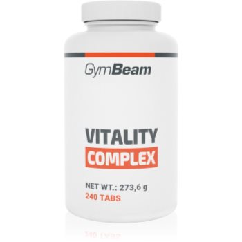 GymBeam Multivitamin Vitality Complex tablete cu complex de multivitamine Multivitamine, GymBeam Multivitamin Vitality Complex tablete cu complex de multivitamine - Sellmag.ro