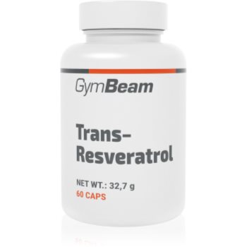 Cosmetice și accesorii, GymBeam Trans-resveratrol capsule pentru bunăstarea dvs. - Sellmag.ro