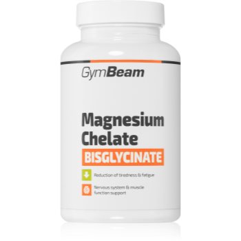 GymBeam Magnesium Chelate Bisglycinate capsule pentru suplimentarea eficientă a aportului de magneziu