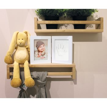 Happy Hands Double Frame Small set de mulaj pentru amprentele bebelușului - 1 | YEO