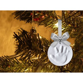 Happy Hands Ornament Kit set de mulaj pentru amprentele bebelușului - 1 | YEO