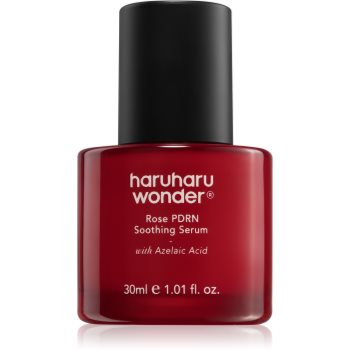 Haruharu Wonder Rose PDRN Soothing Serum ser calmant și hidratant pentru regenerarea și reînnoirea pielii