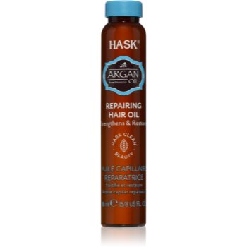 HASK Argan Oil ulei pentru regenerare pentru par deteriorat HASK Cosmetice și accesorii