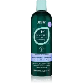 HASK Tea Tree Oil & Rosemary sampon revigorant pentru un scalp uscat, atenueaza senzatia de mancarime HASK Cosmetice și accesorii