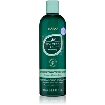 HASK Tea Tree Oil & Rosemary balsam revigorant pentru un scalp uscat, atenueaza senzatia de mancarime HASK Condiționere pentru păr