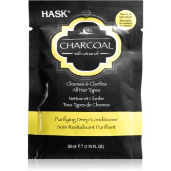 HASK Charcoal with Citrus Oil balsam profund hrănitor pentru refacerea scalpului HASK Condiționere pentru păr