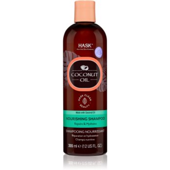 HASK Monoi Coconut Oil șampon îngrijire pentru un par stralucitor si catifelat HASK imagine noua
