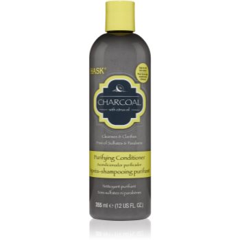 HASK Charcoal with Citrus Oil Balsam de curățare pentru refacerea scalpului HASK Condiționere pentru păr