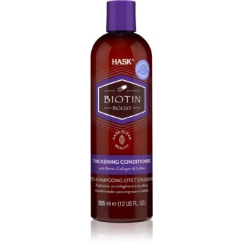 HASK Biotin Boost balsam pentru indreptare pentru păr cu volum HASK Condiționere pentru păr