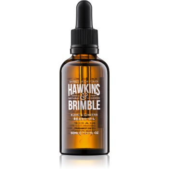 Hawkins & Brimble Natural Grooming Elemi & Ginseng Ulei hranitor pentru barbă si mustață Hawkins & Brimble