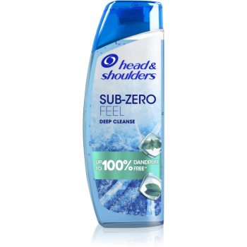 Head & Shoulders Deep Cleanse Sub Zero Feel șampon hidratant anti-mătreață