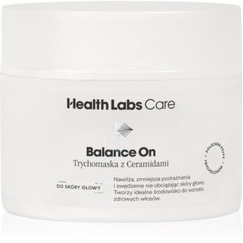 Health Labs Care Balance On Trichomaska with ceramides for the scalp mască nutritivă și hidratantă pentru păr cu ceramide