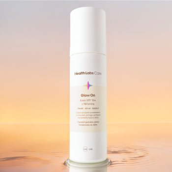Health Labs Care Glow On SPF 50+ with Melanin crema de zi SPF 50+ - imagine 2