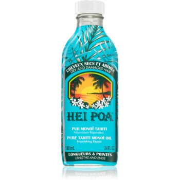 Hei Poa Pure Tahiti Monoï Oil Coconut Ulei nutritiv pentru păr Hei Poa