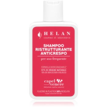 Helan CAPELVENERE Anti-Frizz Restructuring Shampoo шампунь для розгладження волосся для хвилястого та кучерявого волосся 200 мл