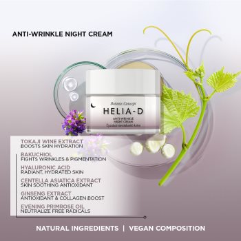 Helia-D Botanic Concept crema de noapte antirid - 1 | YEO