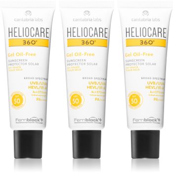 Heliocare 360° Gel Oil-Free gel pentru plaja SPF 50