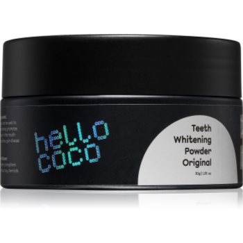 Hello Coco Original cărbune activ pentru albirea dinților Hello Coco Cosmetice și accesorii