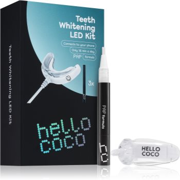 Hello Coco PAP Kit pentru albirea dinților Hello Coco imagine noua 2022 scoalamachiaj.ro