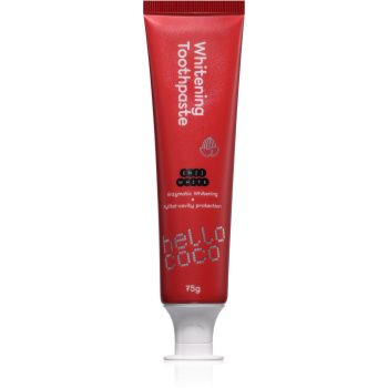hello coco Whitening Toothpaste Watermeloun відбілююча зубна паста зі смаком 75 гр