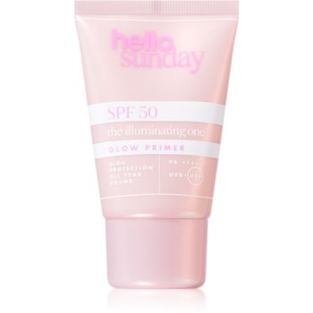 hello sunday the illuminating one strat de baza protector sub make-up SPF 50