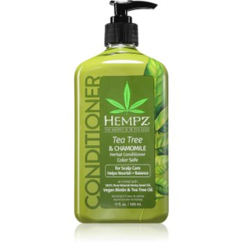 HEMPZ Tea Tree & Chamomile balsam hidratant pentru păr