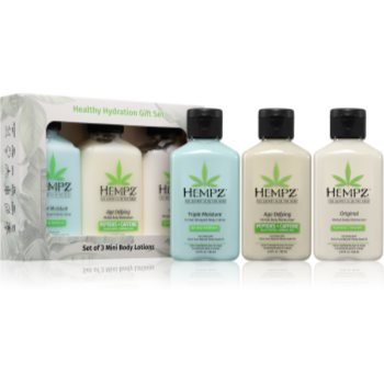 HEMPZ Healthy Hydration set cadou pentru corp