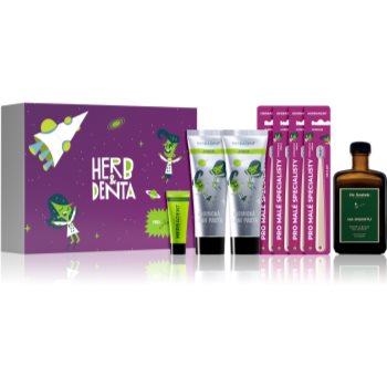 Herbadent Junior Set set pentru îngrijirea dentară (pentru copii) herbadent